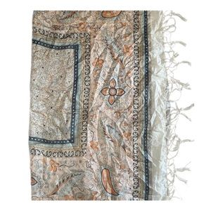 Urban Outfitters // Floral Fringe Scarf